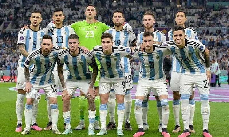 Đội hình của Argentina thể hiện rõ sự đồng đều